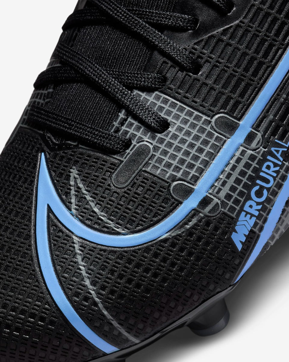 Nike Superfly 8 Academy FG-MG - Black-Blue (Detail 2)
