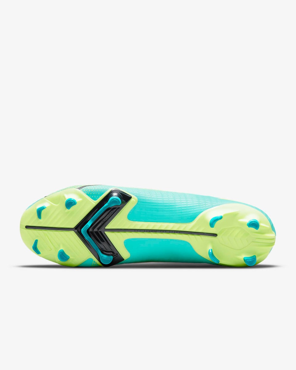 Nike Superfly 8 Academy FG-MG - Turquoise-Lime Glow (Bottom)