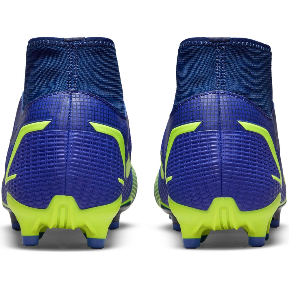 Nike Superfly 8 Academy FG-MG - Sapphire-Volt (Pair - Back)