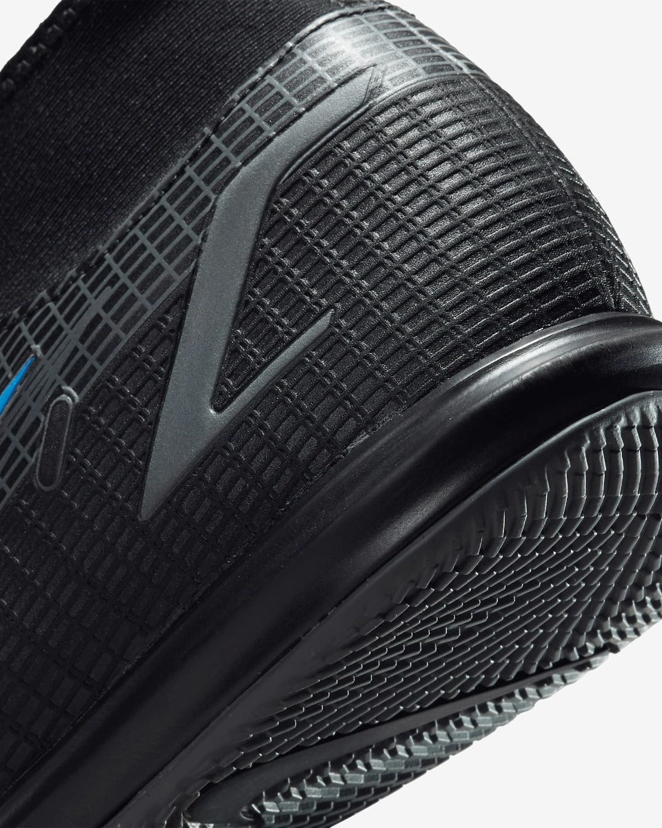 Nike Superfly 8 Academy IC - Black-Blue (Detail 2)