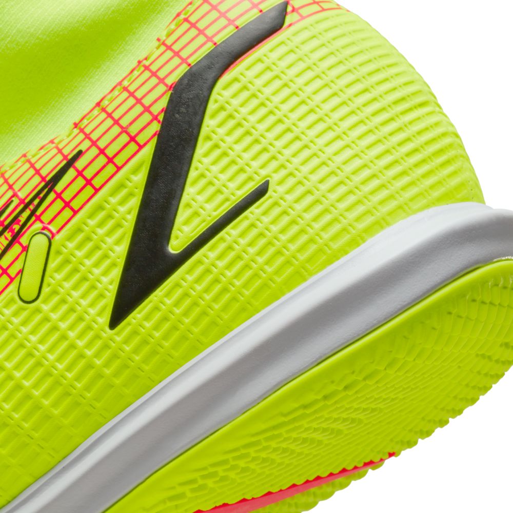 Nike Superfly 8 Academy IC - Volt-Bright Crimson (Detail 2)