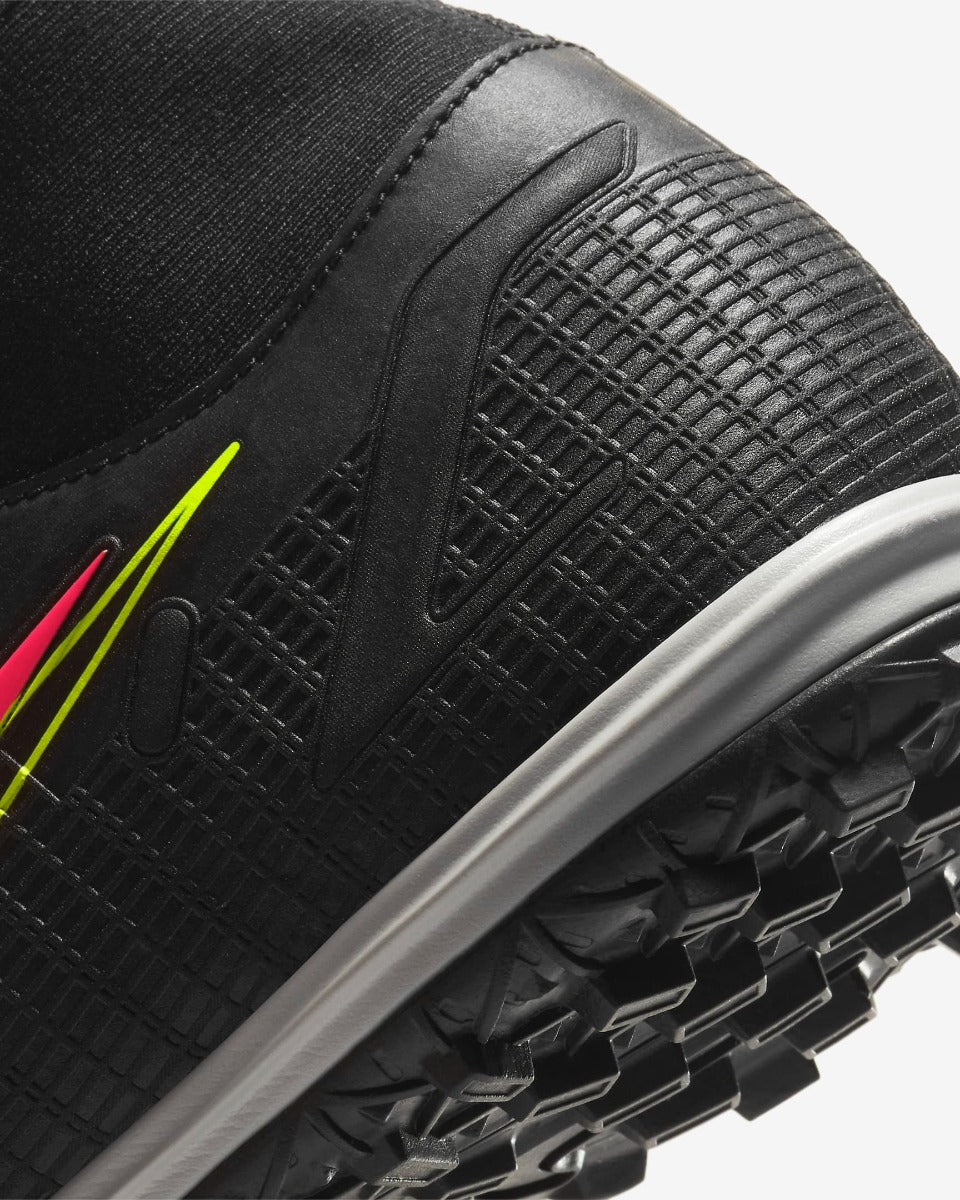 Nike Mercurial Superfly 8 Academy TF - Black-Volt-Crimson