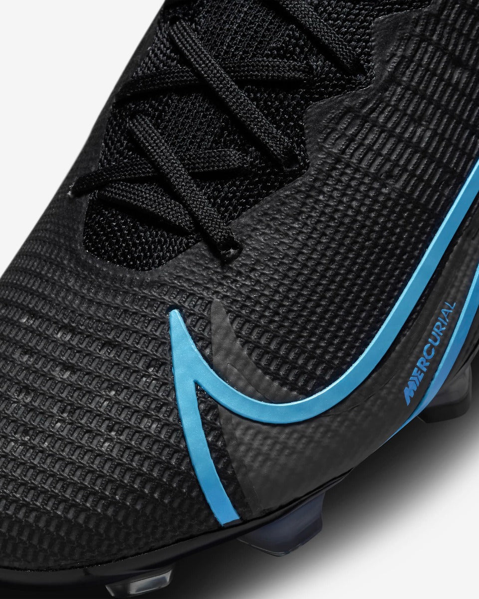 Nike Superfly 8 Elite FG - Black-Blue (Detail 2)