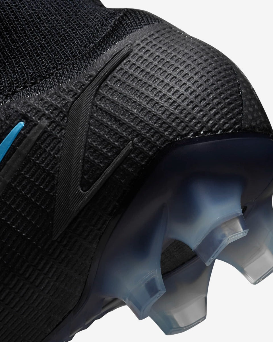 Nike Superfly 8 Elite FG - Black-Blue (Detail 3)