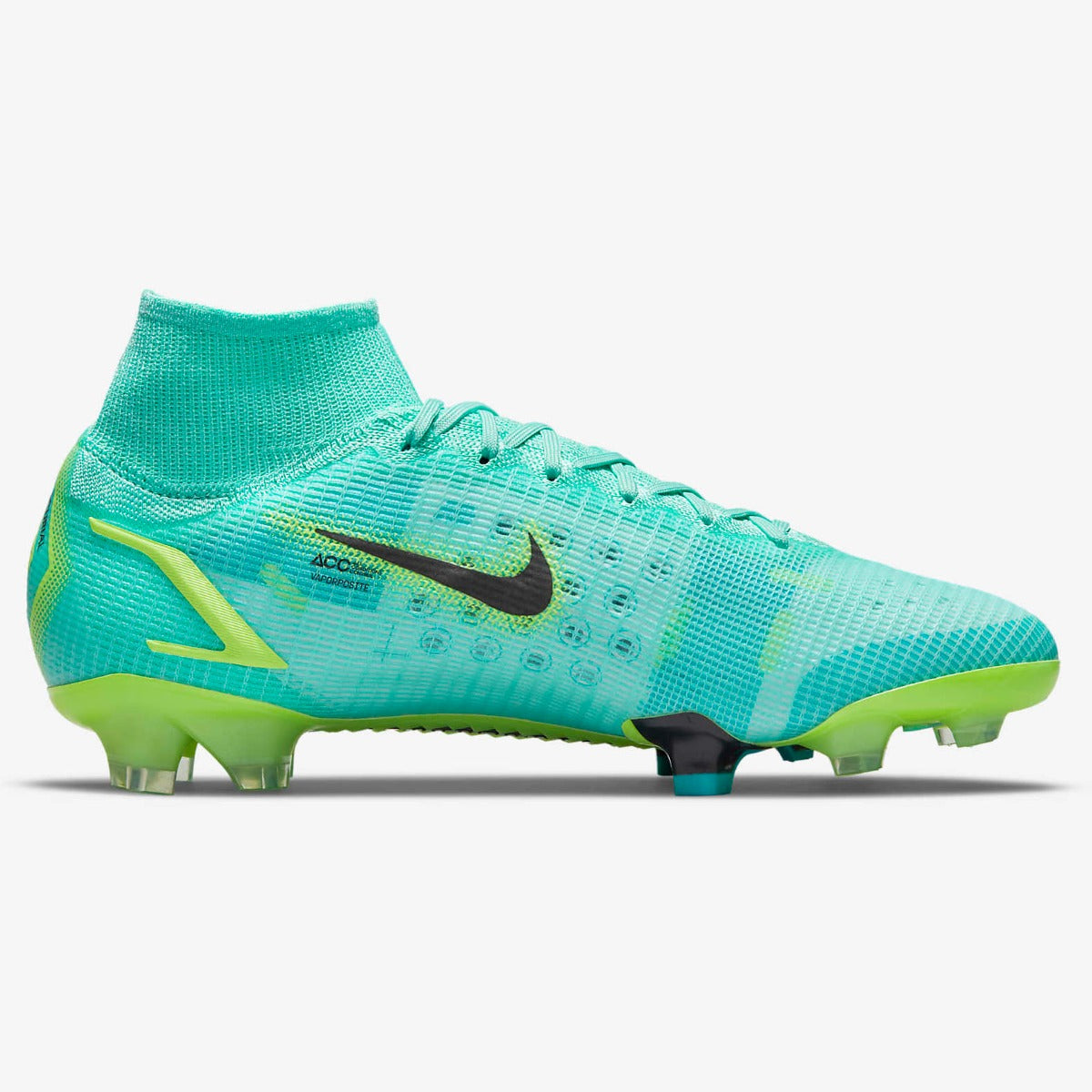 Nike Superfly 8 Elite FG - Turquoise-Lime Glow (Side 2)