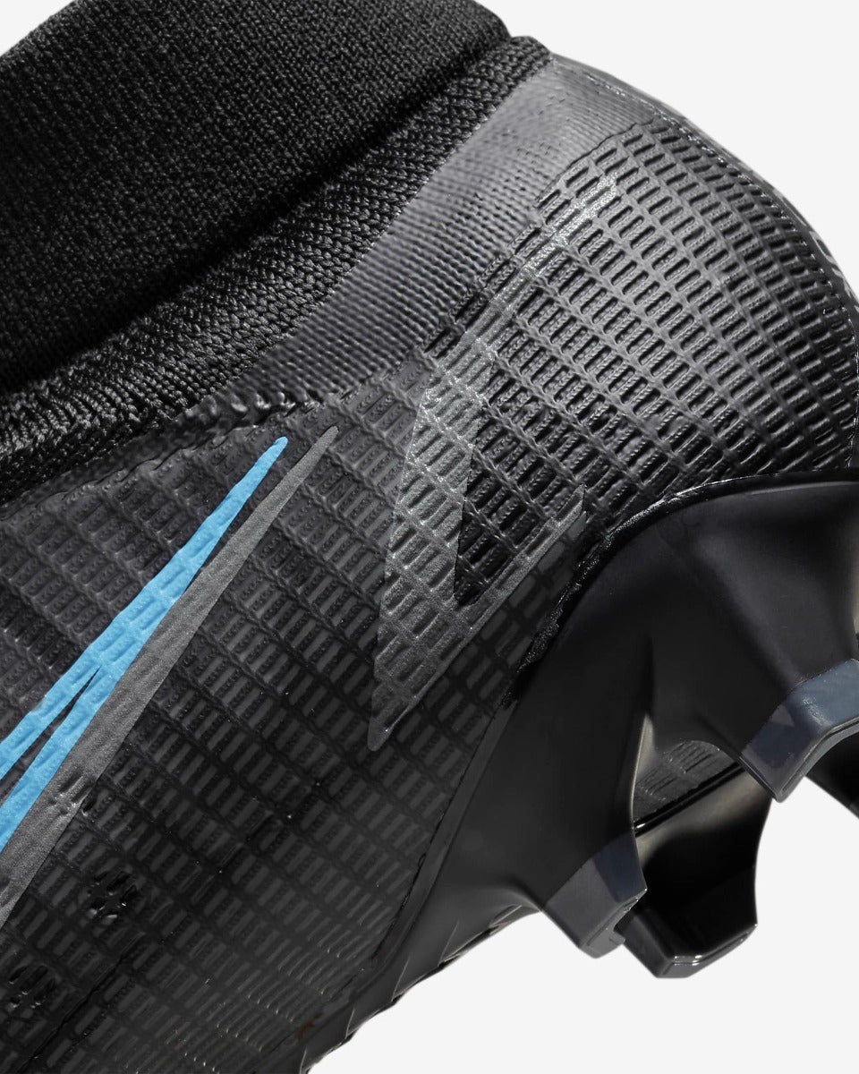 Nike Superfly 8 PRO FG - Black-Blue (Detail 3)