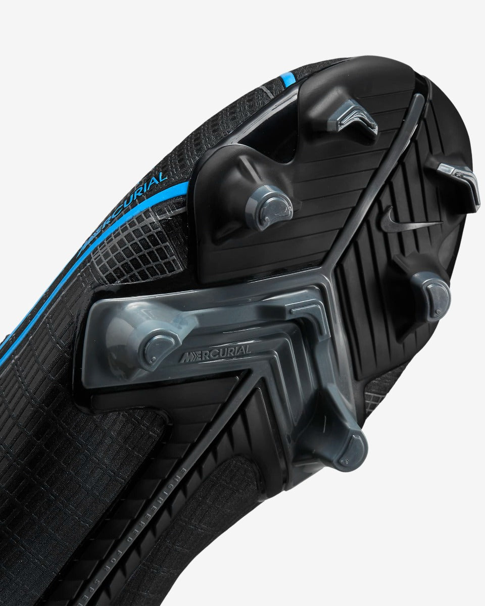 Nike JR Superfly 8 Academy FG-MG - Black-Blue (Detail 1)