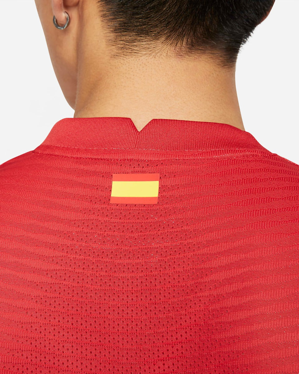 Nike 2021-22 Atletico Madrid Authentic Vapor Match Home Jersey - Red-White (Detail 2)