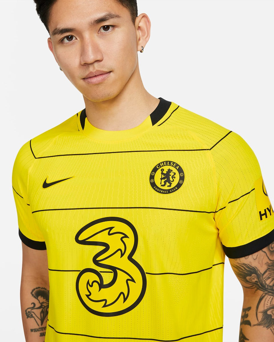 Nike 2021-22 Chelsea DF Away ADV  Match Jersey - Yellow (Detail 1)