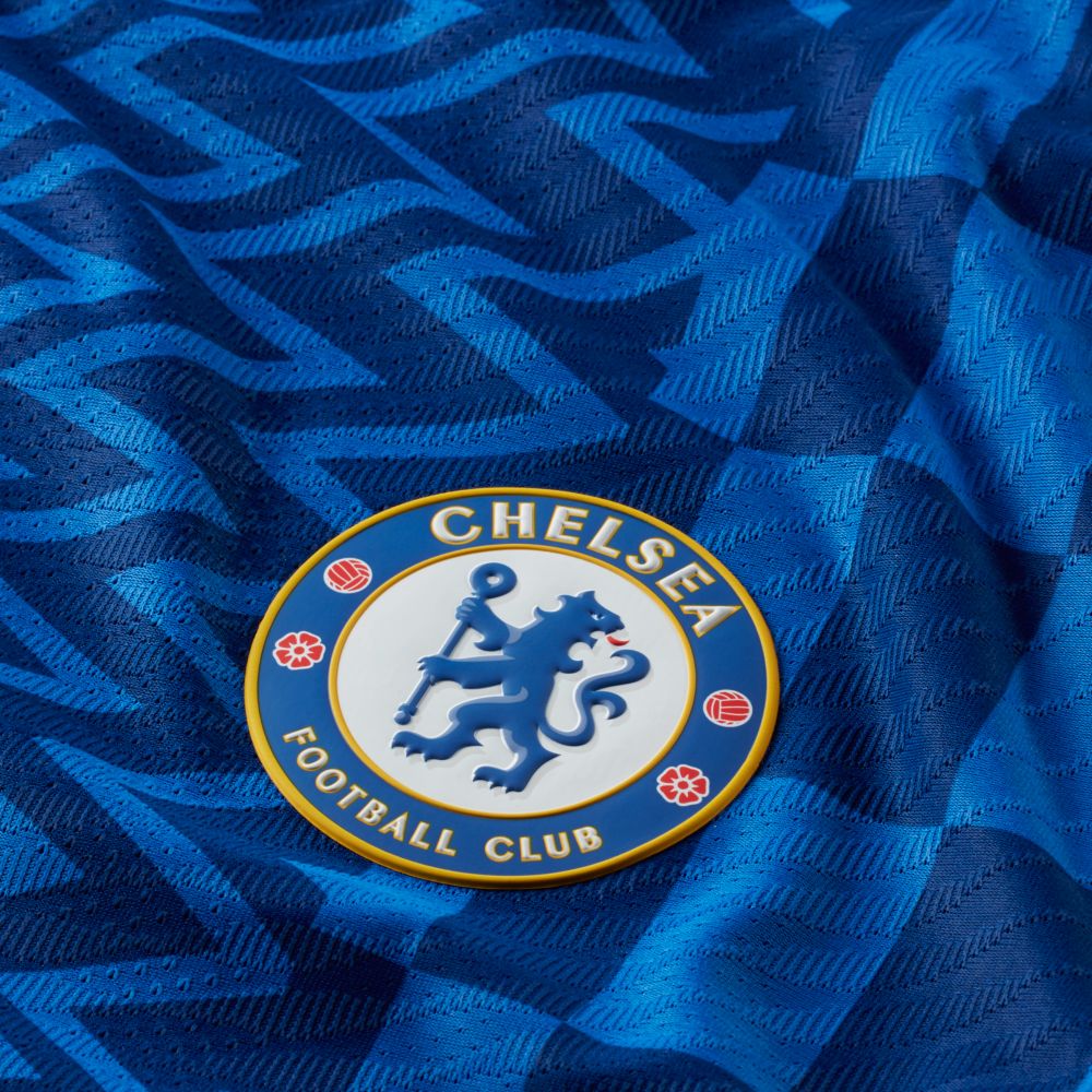 Nike 2021-22 Chelsea Home Authentic Vapor Match Jersey - Lyon Blue (Detail 5)