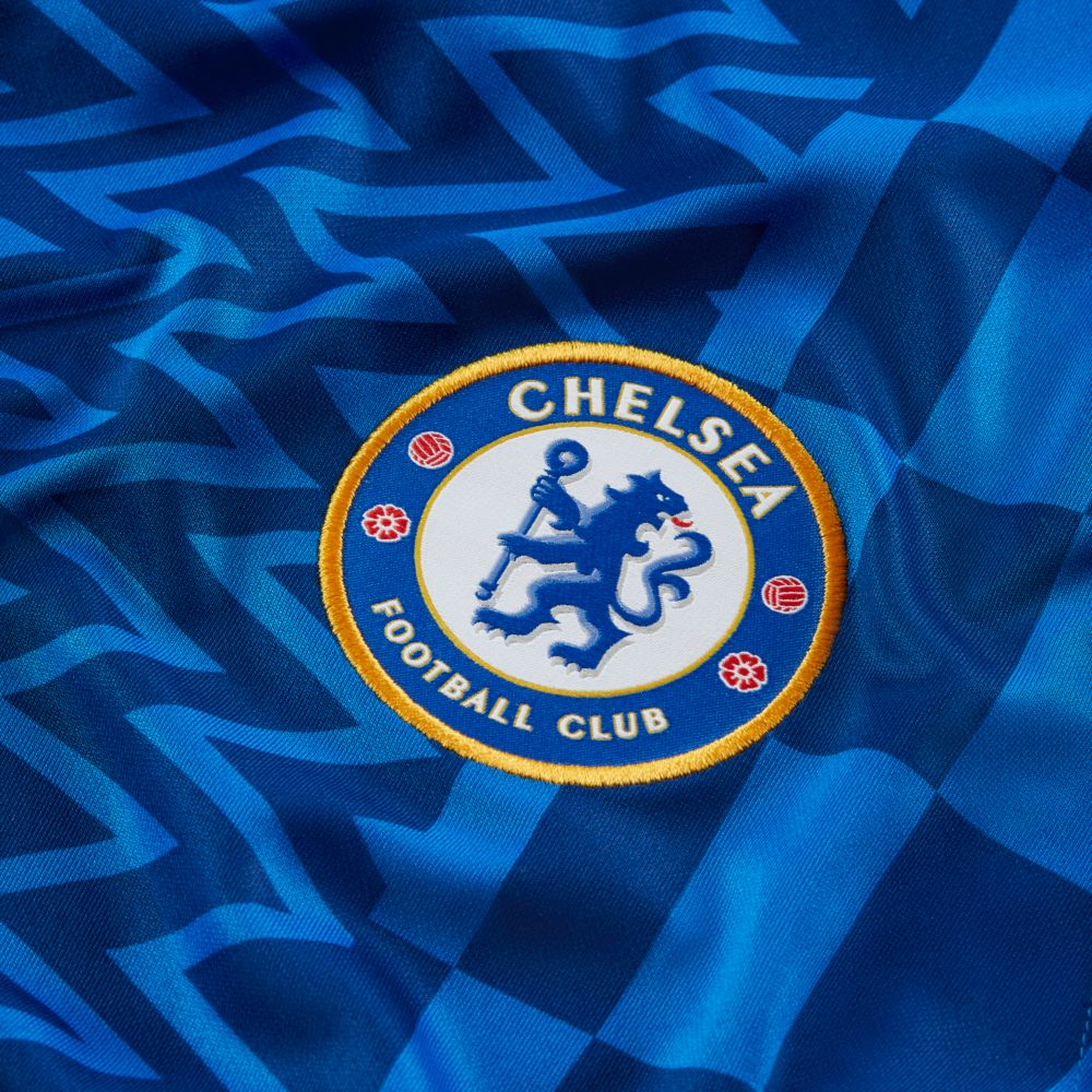 Nike 2021-22 Chelsea Home Jersey - Lyon Blue (Detail 1)