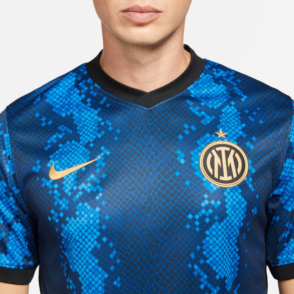 Nike 2021-22 Inter Milan Home Jersey - Blue Spark (Detail 1)