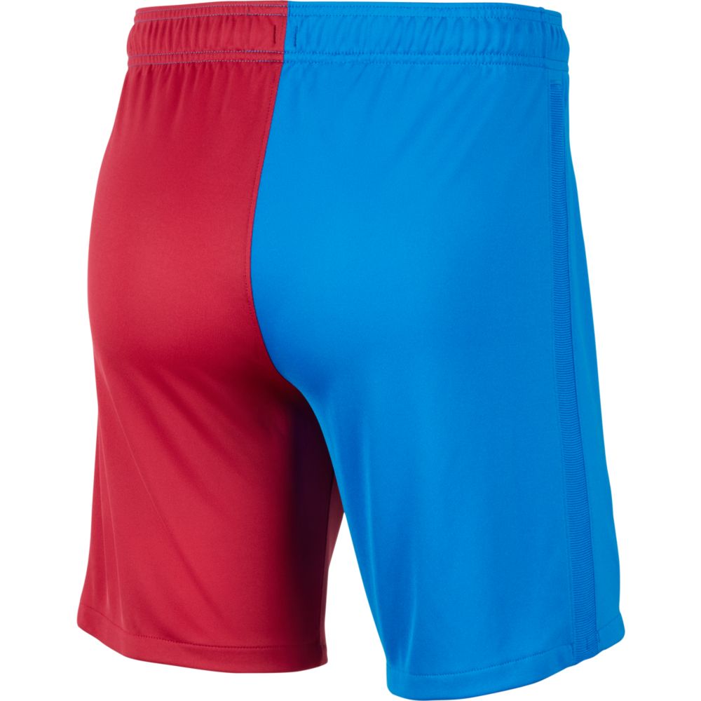 Nike 2021-22 Barcelona Dry-Fit Stadium Shorts - Soar-Noble Red (Back)