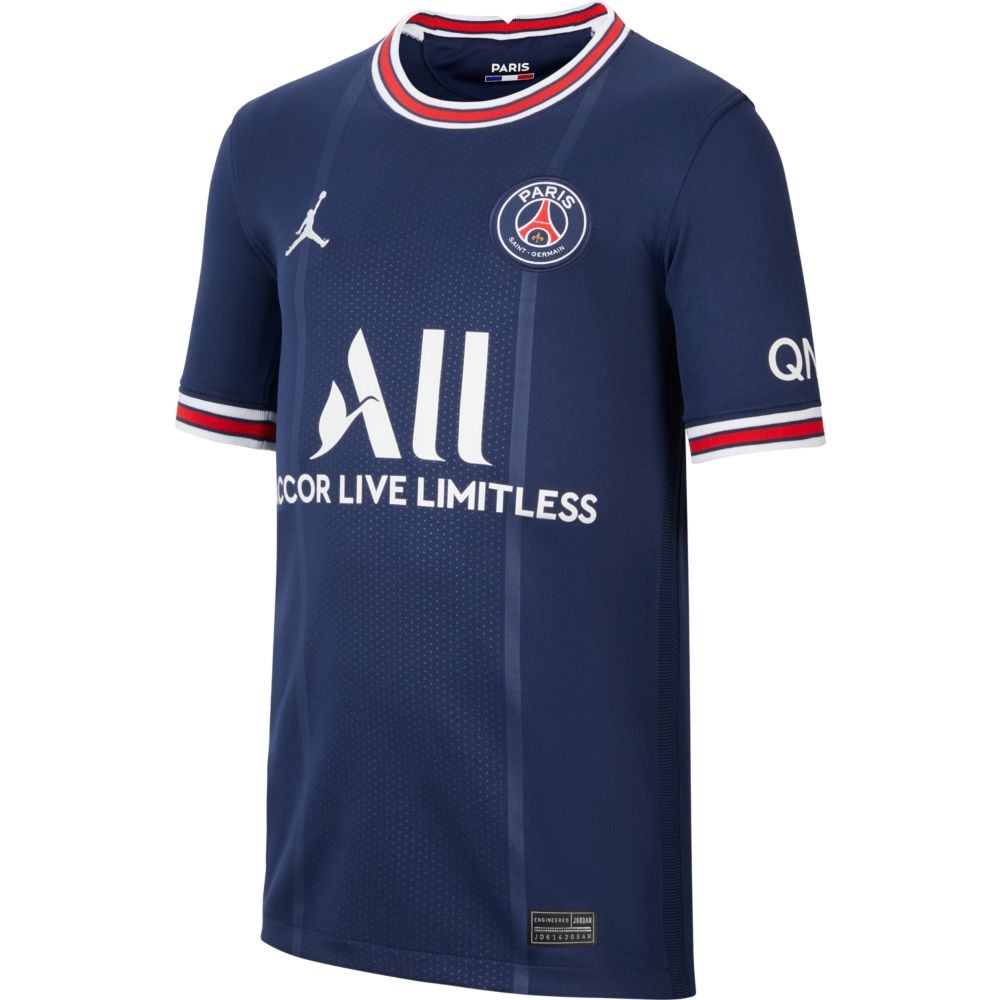 Jordan 2021-22 PSG Youth Home Jersey - Navy (Front)