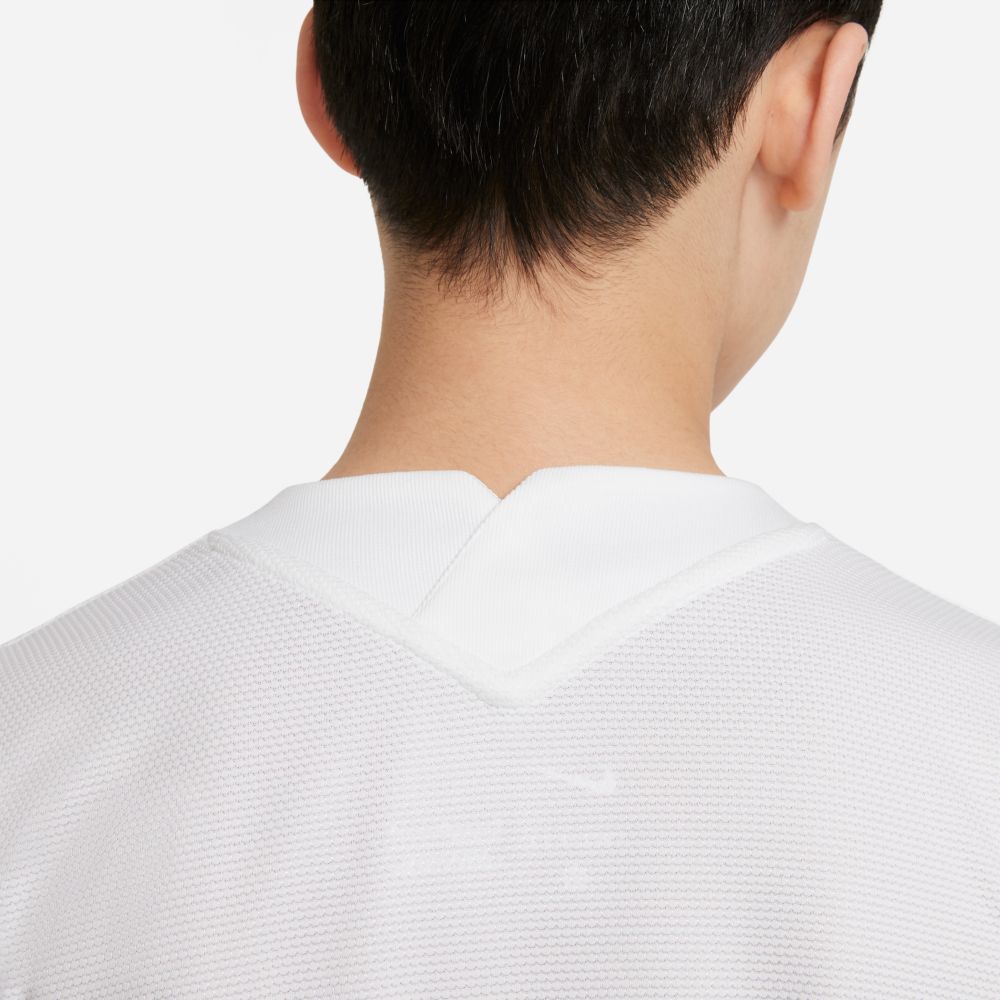 Nike 2021-22 Tottenham Youth Home Jersey - White (Detail 2)
