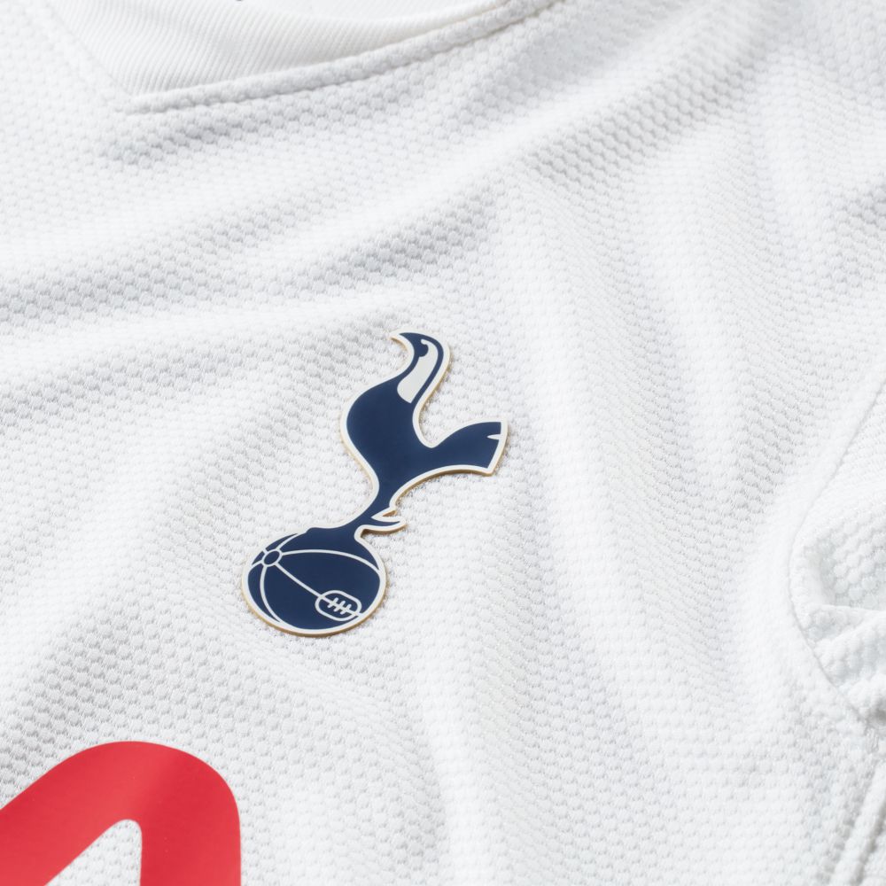 Nike 2021-22 Tottenham Youth Home Jersey - White (Detail 5)