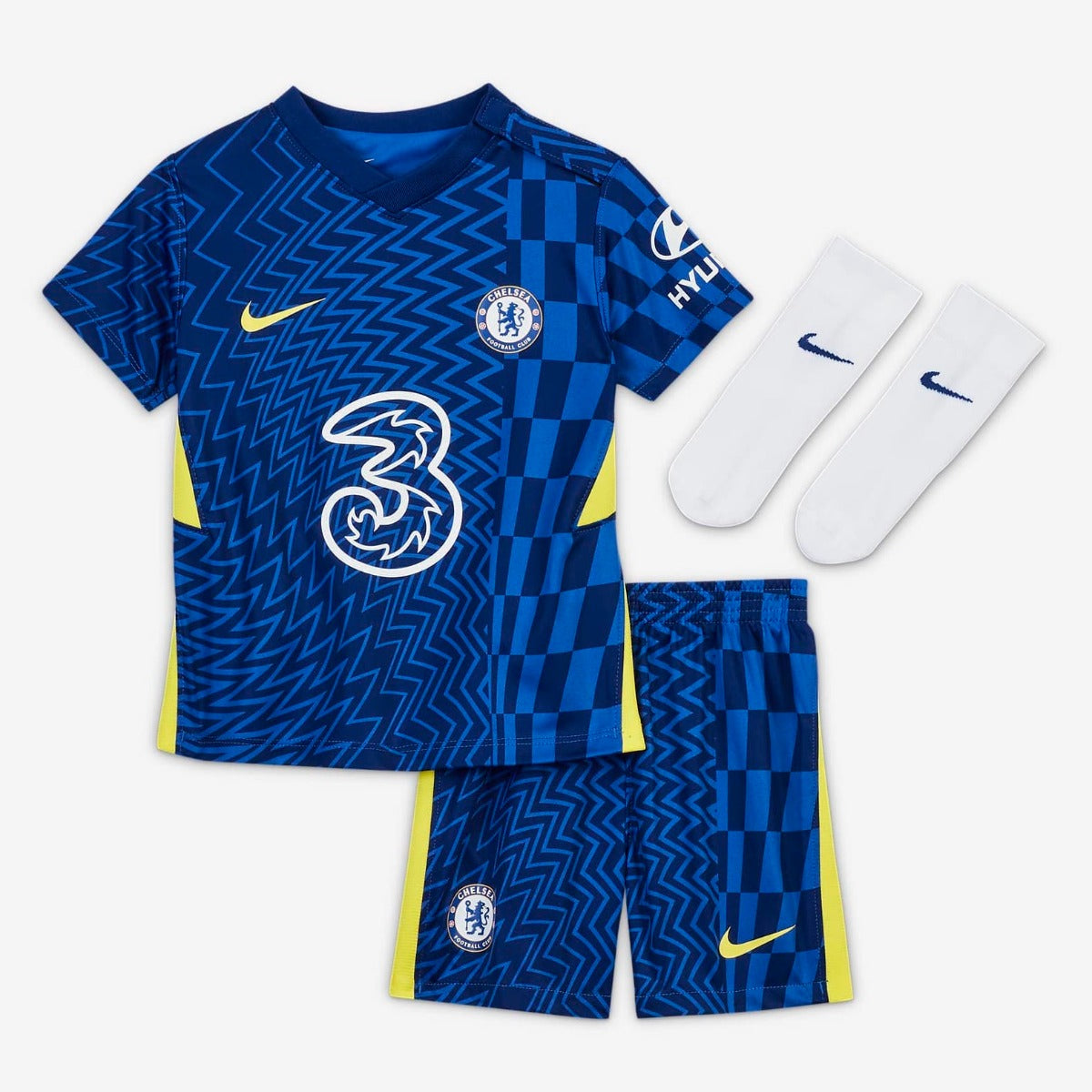 Nike 2021-22 Chelsea  Home Baby Set - Lyon Blue (Front)