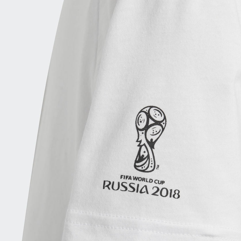 adidas 2018 World Cup Youth Mascot Tee - White