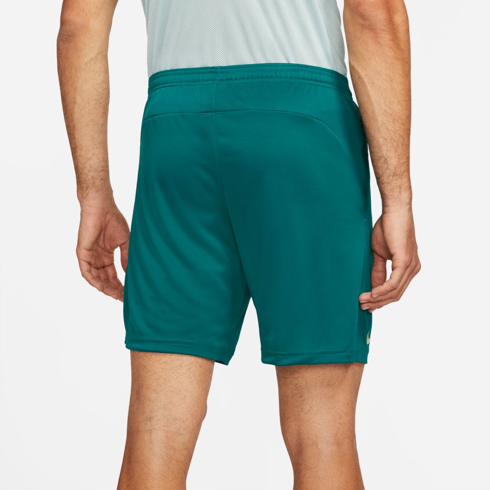 Nike 2021-22 Club America Academy Pro Shorts - Teal (Model - Back)