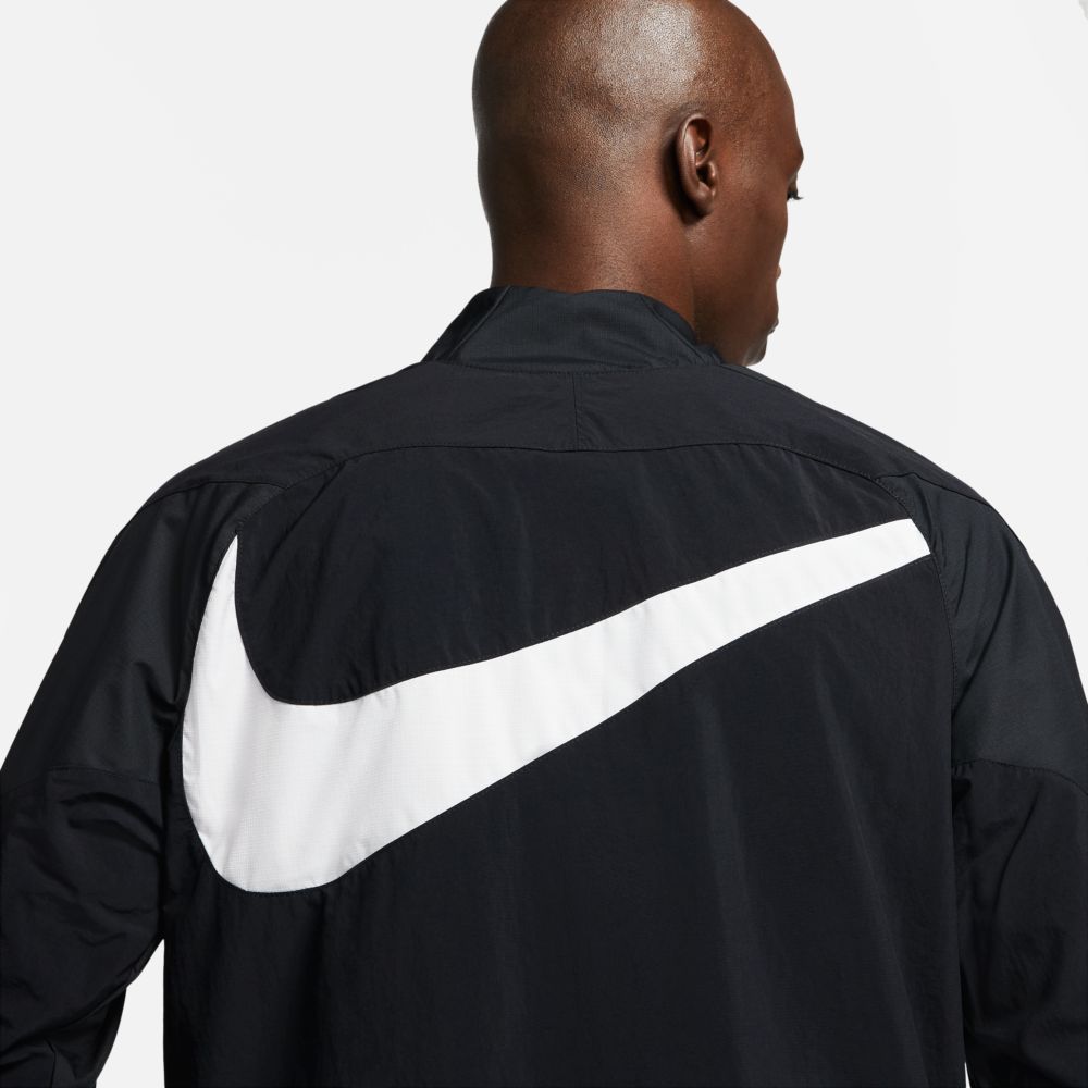 Nike FC AWF Woven Track Jacket - Black-White (Detail 2)