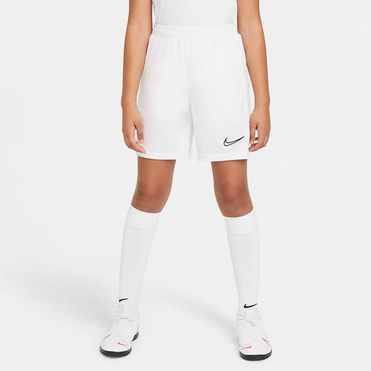 Nike Youth Dry-Fit Academy 21 Shorts (White)