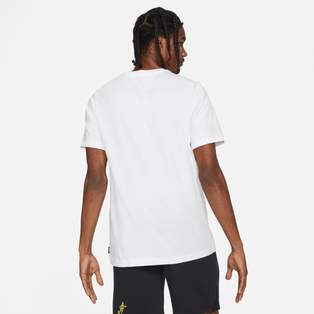 Nike FC Joga Bonito Seasonal Graphic Tee - White-Black (Back)
