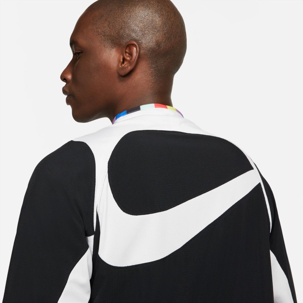 Nike FC Dry-Fit Joga Bonito AWF Jacket - Black-White-Gold (Detail 2)