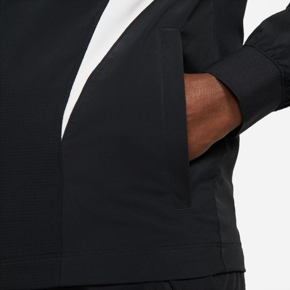 Nike FC Dry-Fit Joga Bonito AWF Jacket - Black-White-Gold (Detail 3)