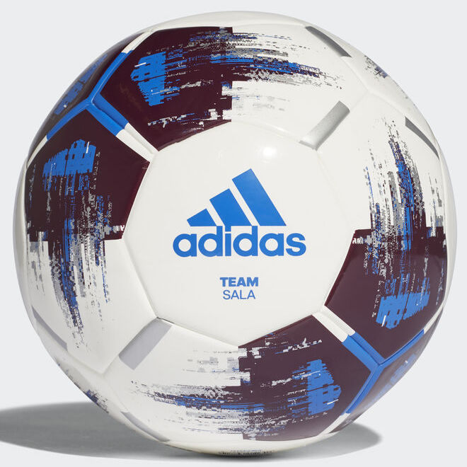 adidas Team Sala Futsal Ball - White-Blue