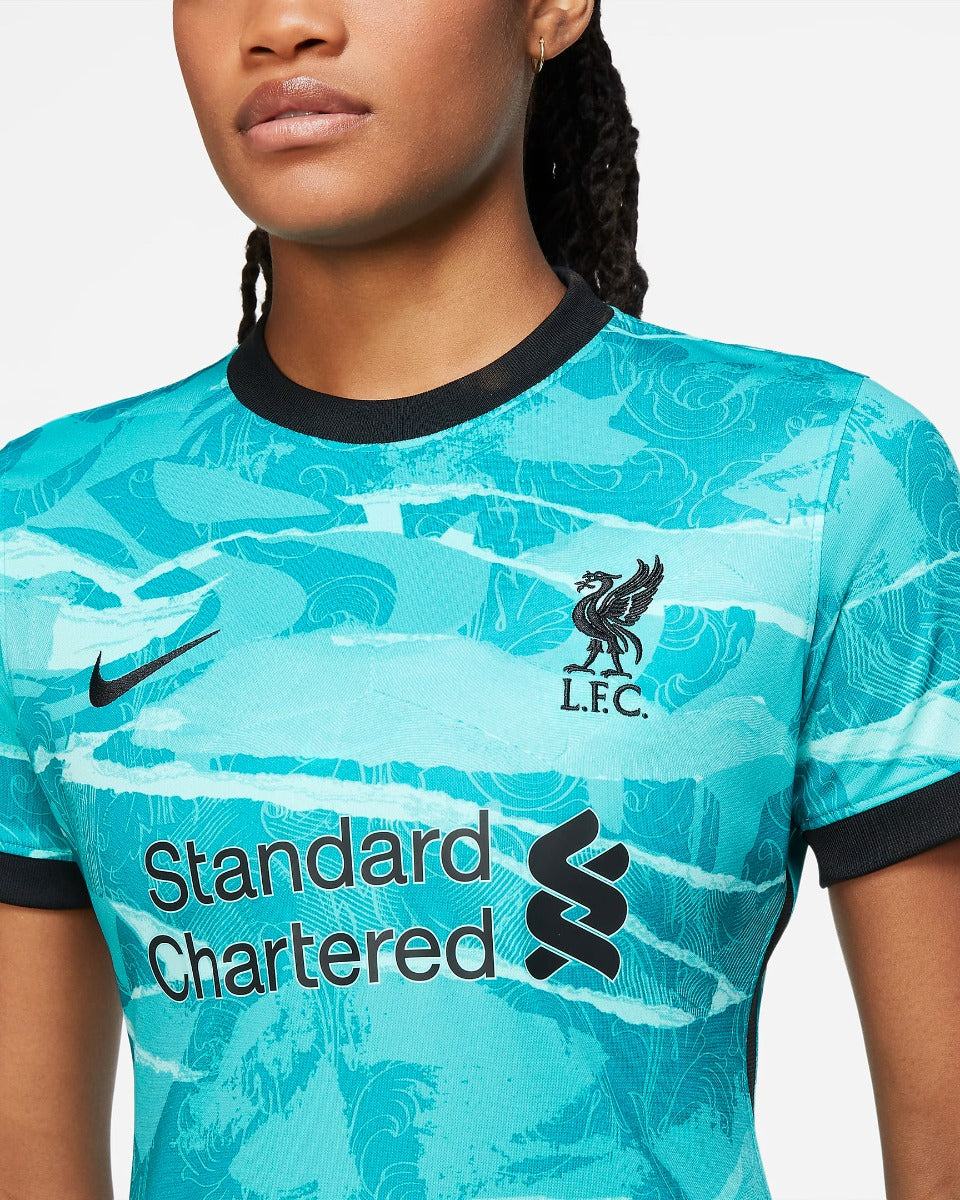 Nike 2020-21 Liverpool Women Away Jersey - Turquoise