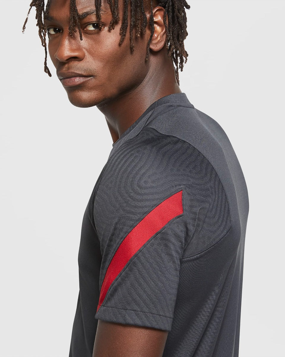Nike 2020-21 Liverpool Strike Training Jersey - Dark Grey-Red