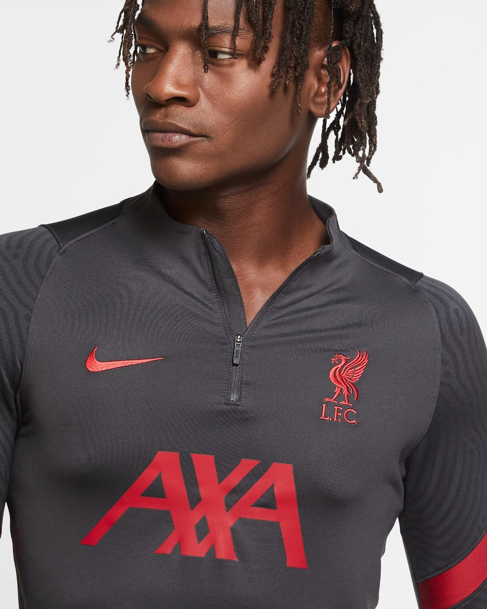 Nike 2020-21 Liverpool Strike Drill Top - Dark Grey-Red
