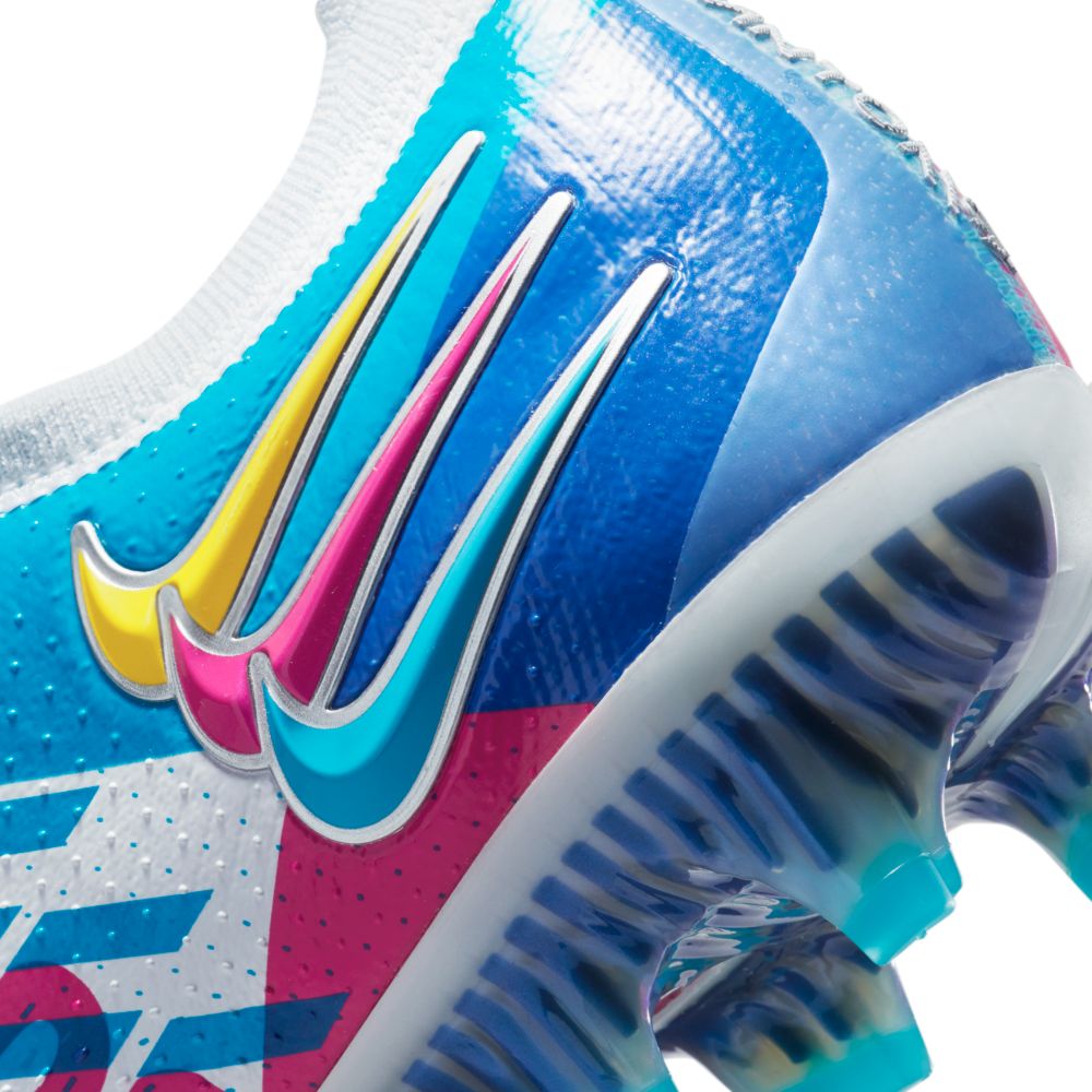 Nike Phantom GT Elite 3D FG - White-Blue-Pink-Yellow (Detail 3)