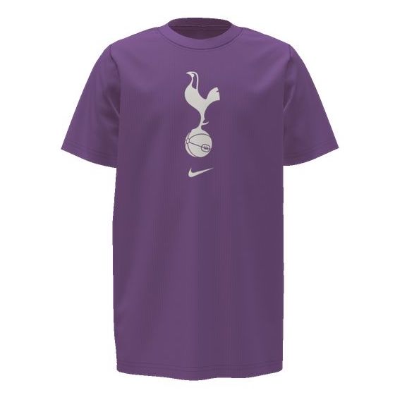 Nike 2021-22 Tottenham Youth Evergreen Crest Tee - Purple (Front)