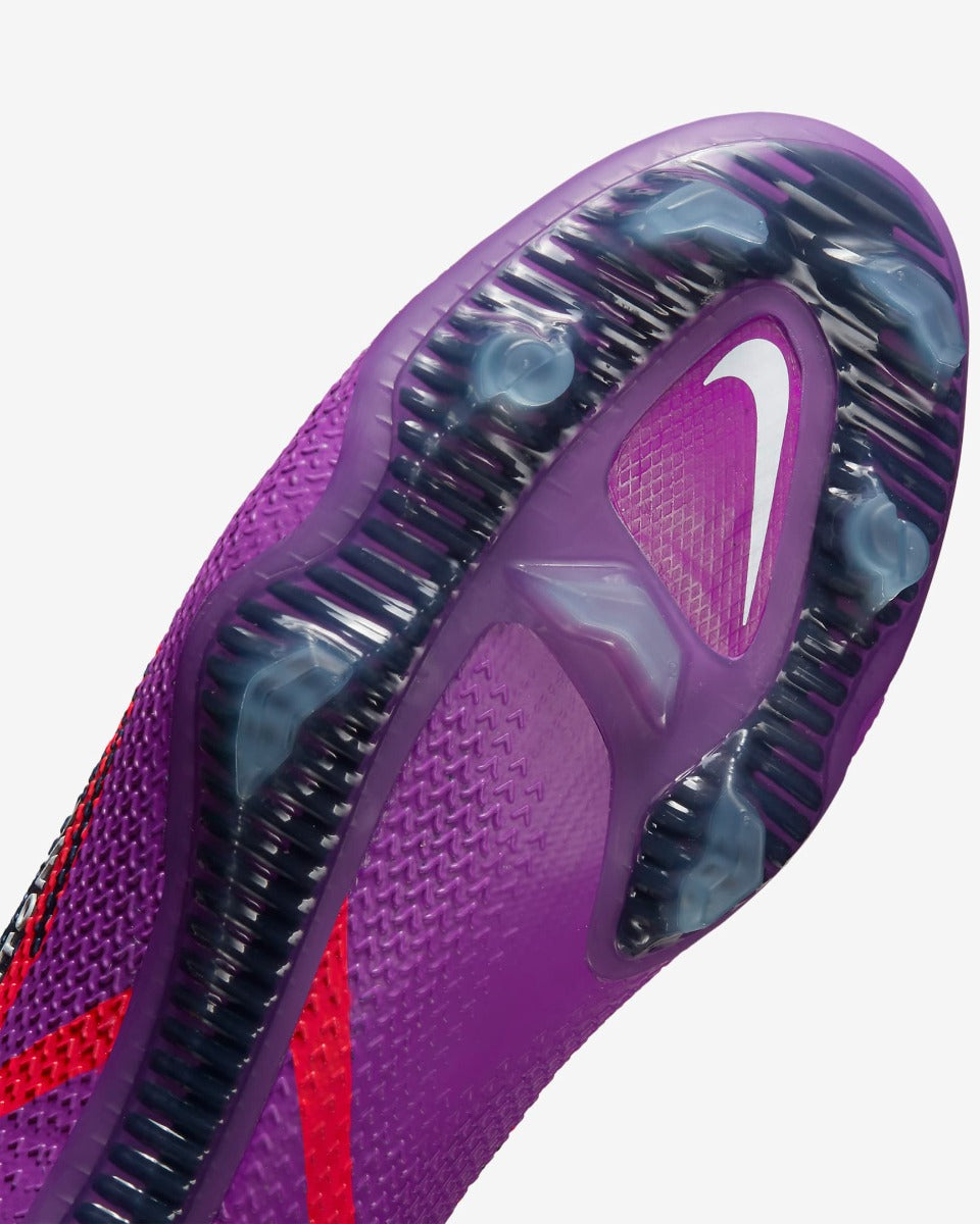 Nike Phantom Gt2 Elite DF FG - Navy-Purple-Crimson (Detail 1)