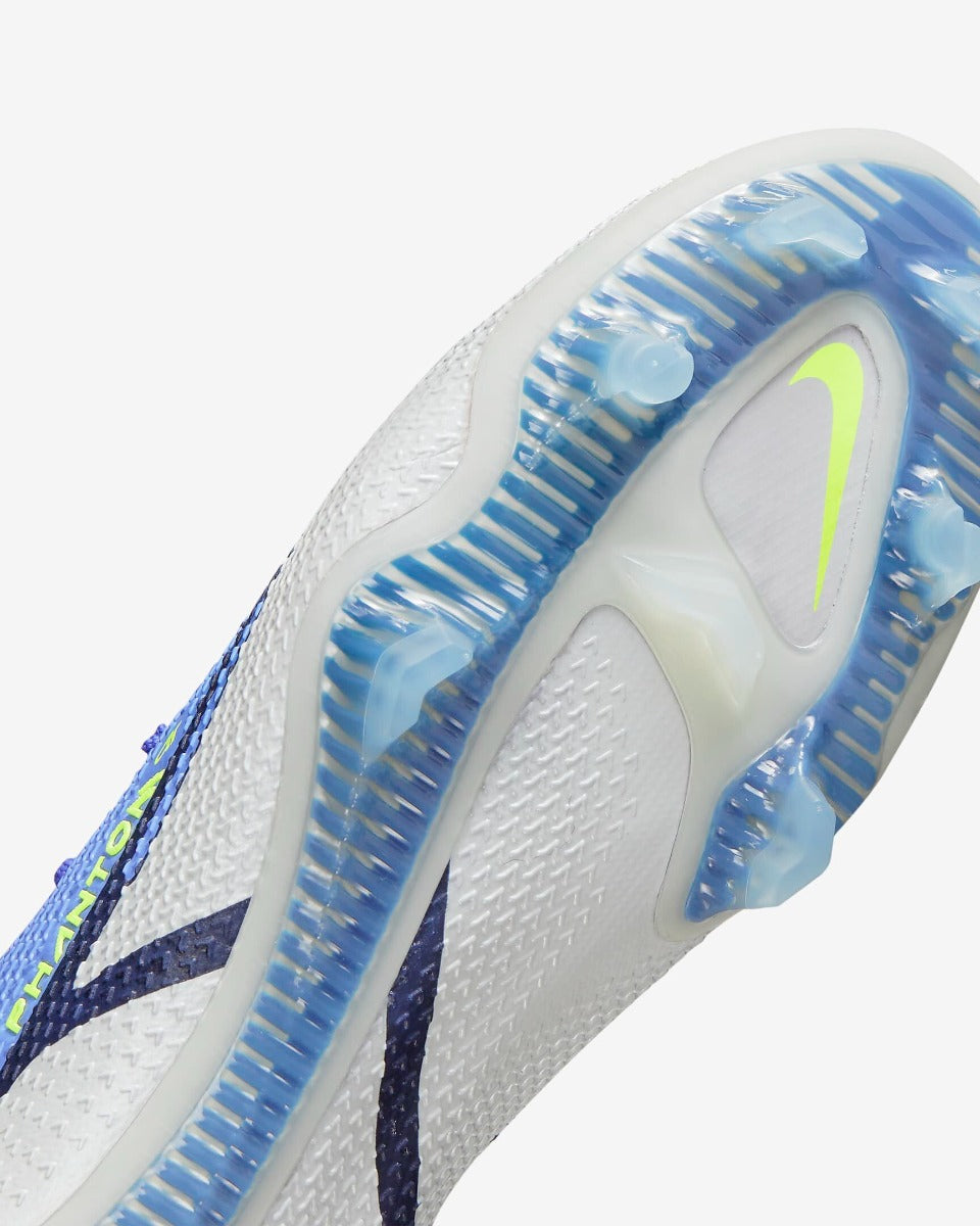 Nike Phantom GT2 Elite DF FG - Saphire-Grey-Volt	(Detail 1)