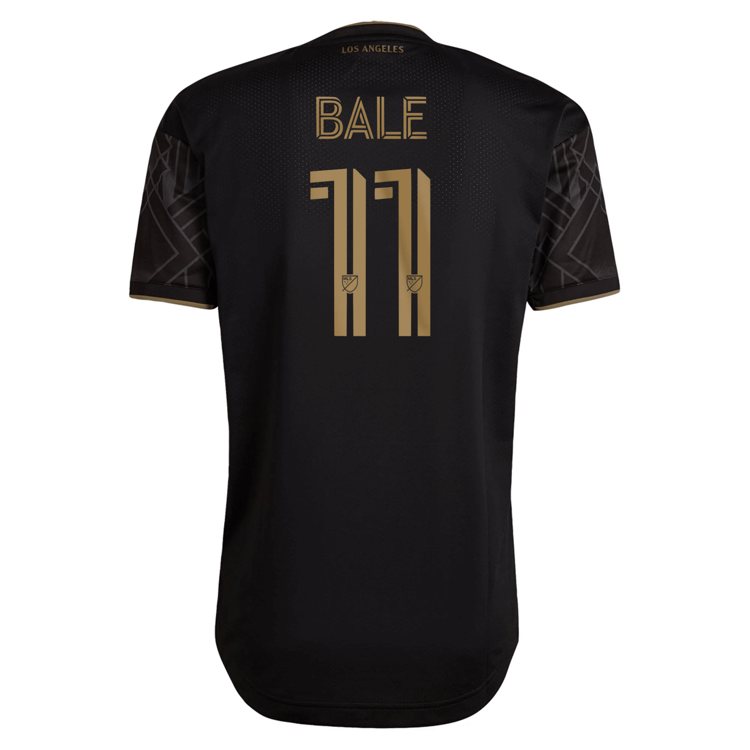 adidas 2022-23 LAFC Authentic Home Jersey - Black-Gold