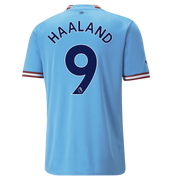Puma 2022-23 Manchester City Home Jersey - Light Blue-Intense Red