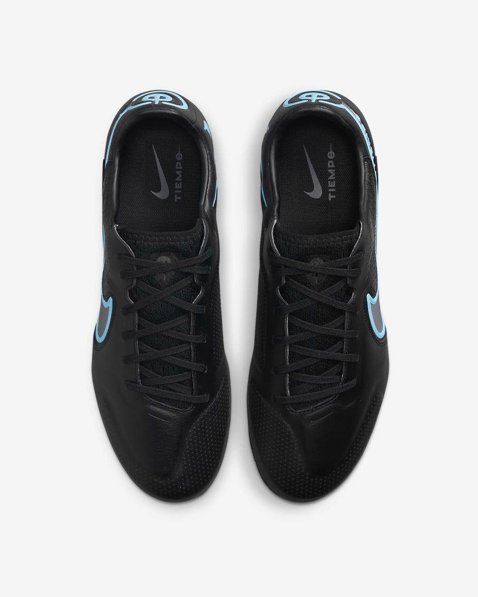 Nike Legend 9 Pro FG - Black-Blue (Pair - Top)