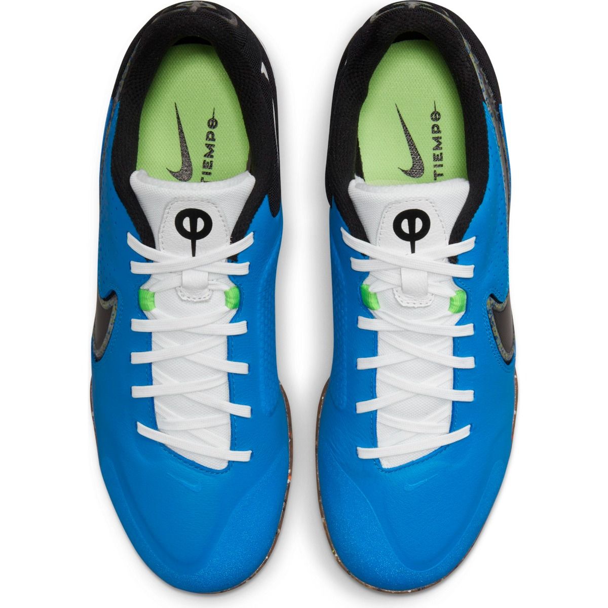 Nike Legend 9 PRO React IC - Blue-Black (Pair - Top)