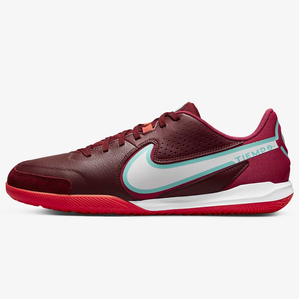 Nike Legend 9 Academy Indoor - Red-White (Side 1)