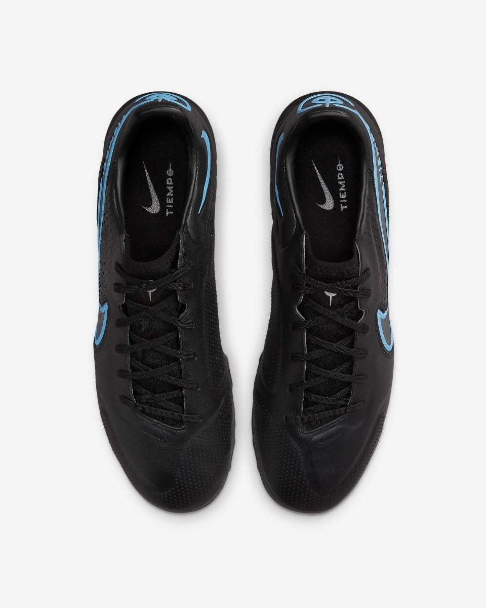 Nike React Legend 9 Pro TF - Black-Blue (Pair - Top)