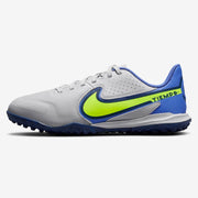 Nike Kids Legend 9 Academy Turf - Grey-Volt-Saphire (Side 1)