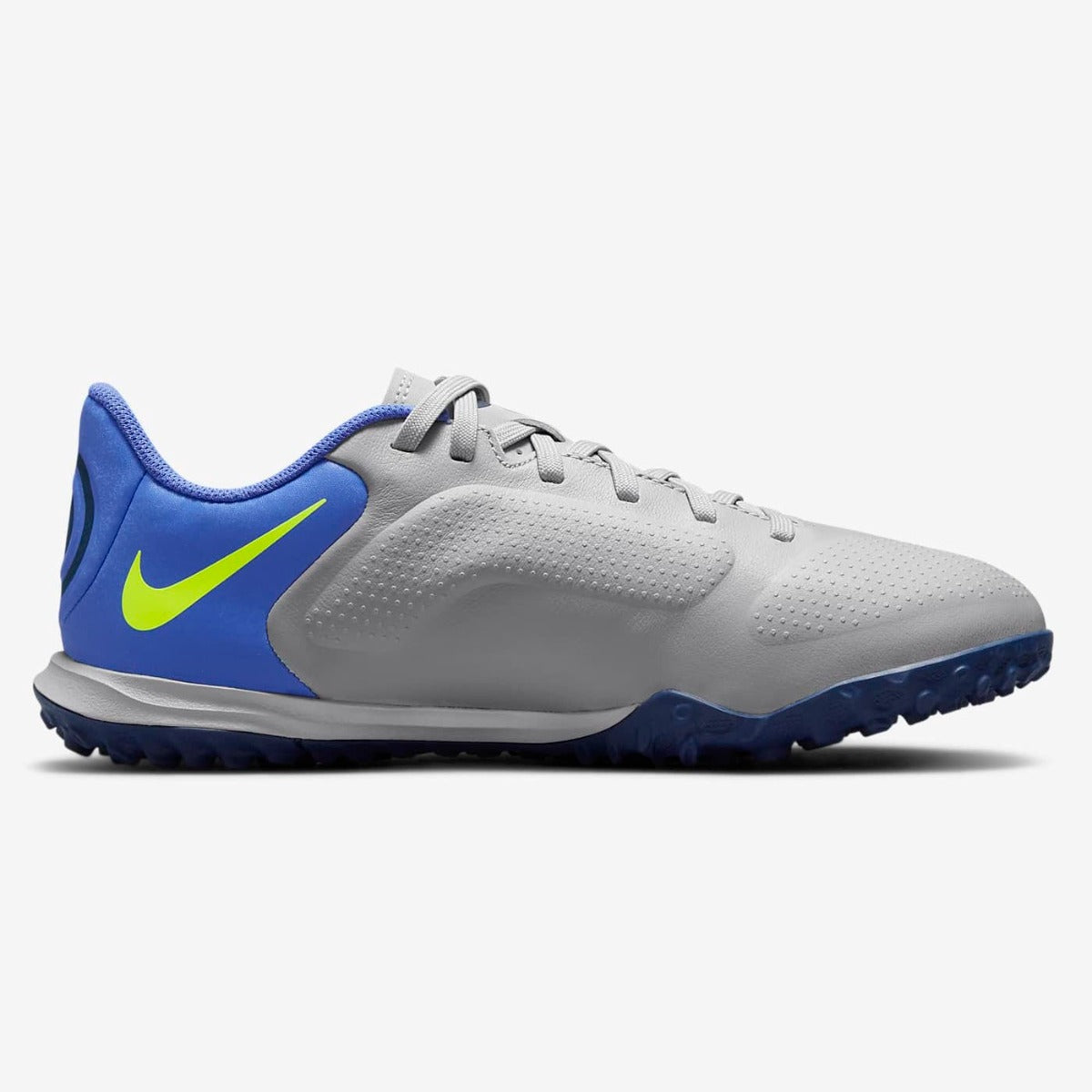 Nike Kids Legend 9 Academy Turf - Grey-Volt-Saphire (Side 2)