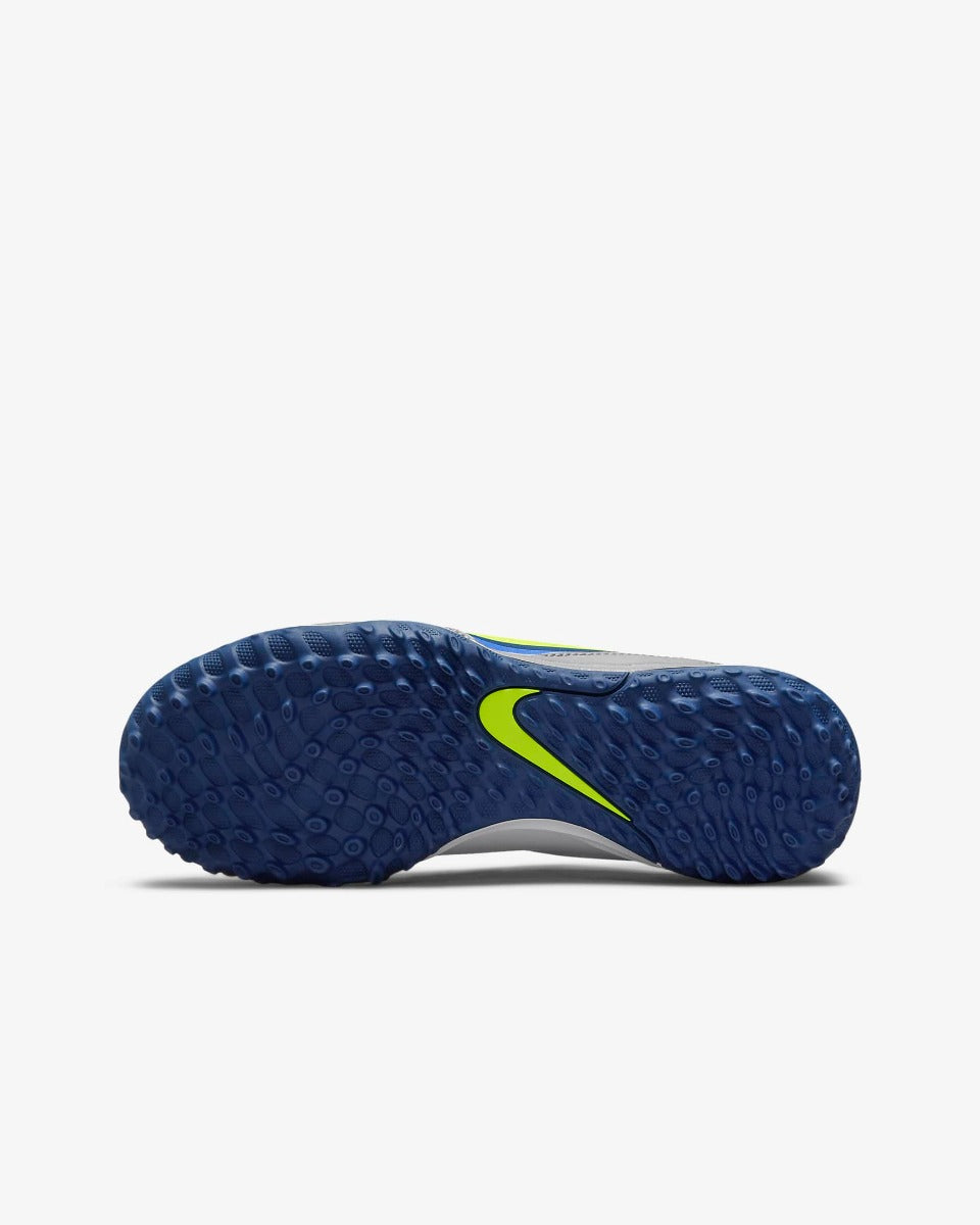 Nike Kids Legend 9 Academy Turf - Grey-Volt-Saphire (Bottom)