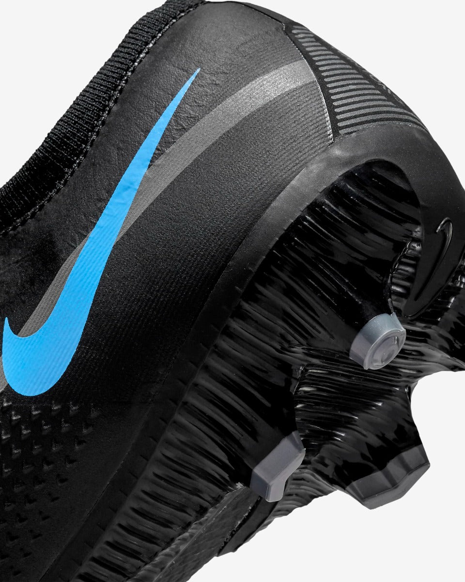 Nike Phantom GT2 PRO FG - Black-Blue (Detail 3)