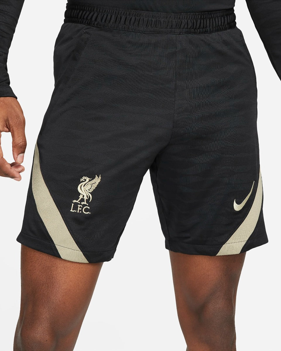 Nike 2022 Liverpool DF Strike Shorts KZ - Black-Mystic Stone (Detail 1)