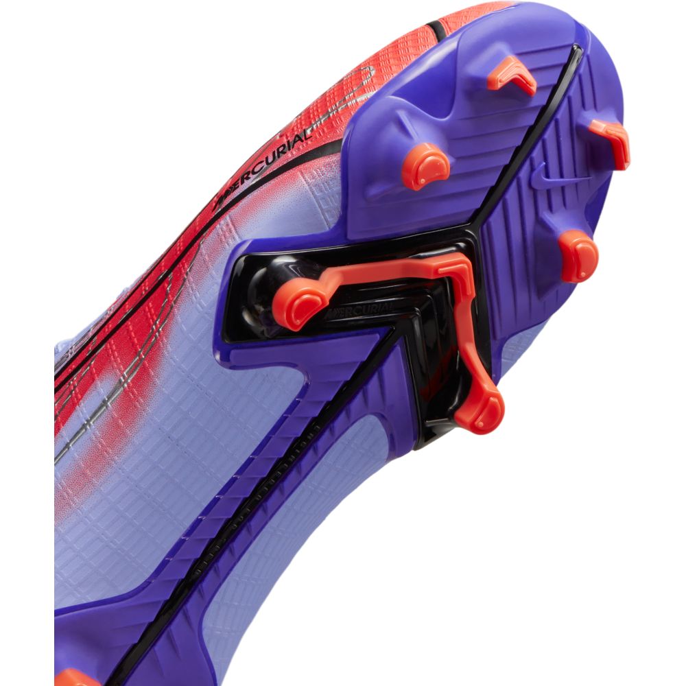 Nike JR Superfly 8 Academy KM FG-MG - Light Thistle-Bright Crimson (Detail 1)
