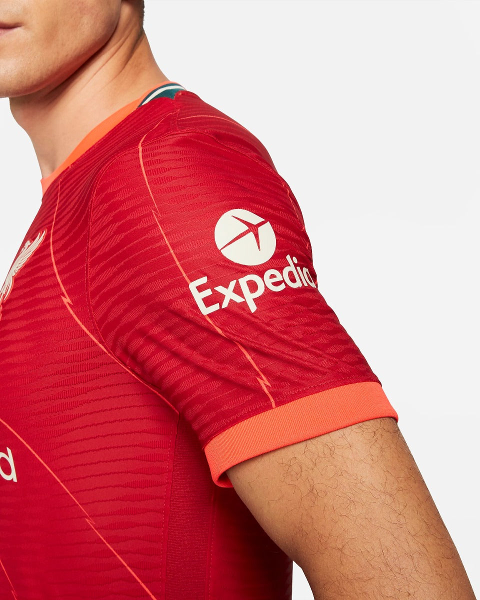 Nike 2021-22 Liverpool  DF Home ADV Match Jersey - Gym Red (Detail 2)