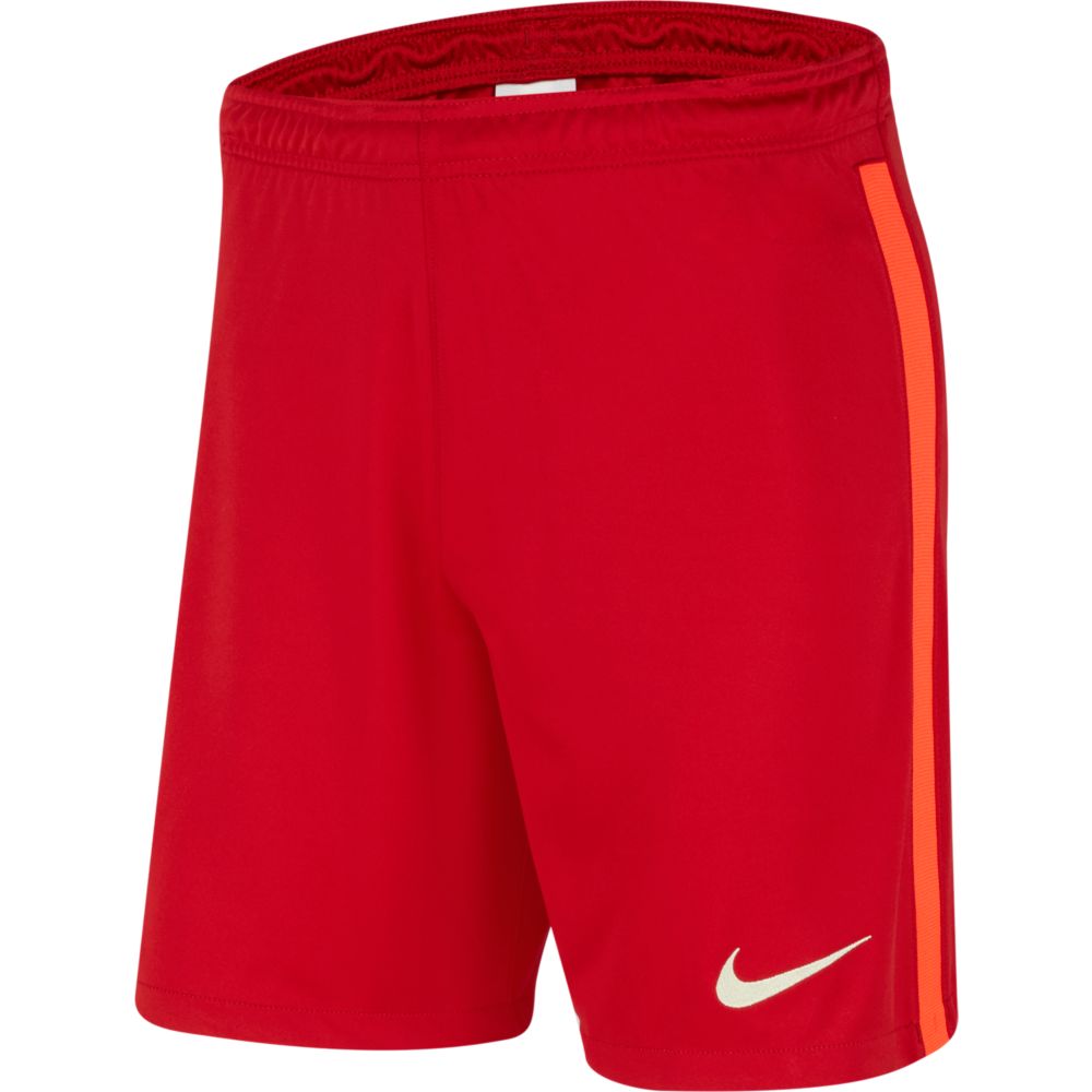 Nike 2021-22 Liverpool Dry-Fit Home Stadium Shorts - Gym Red-Crimson (Front)